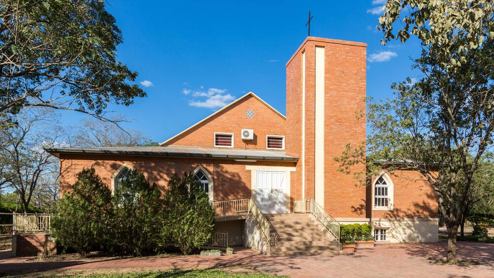Mennonite Church in Filadelfia, Boquerón Department, Gran Chaco, Paraguay