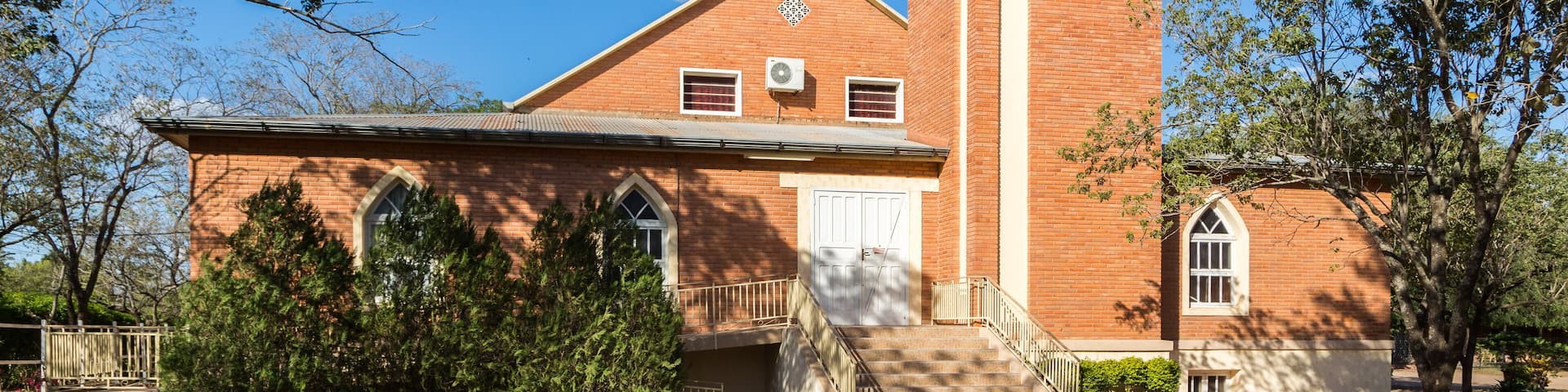 Mennonite Church in Filadelfia, Boquerón Department, Gran Chaco, Paraguay