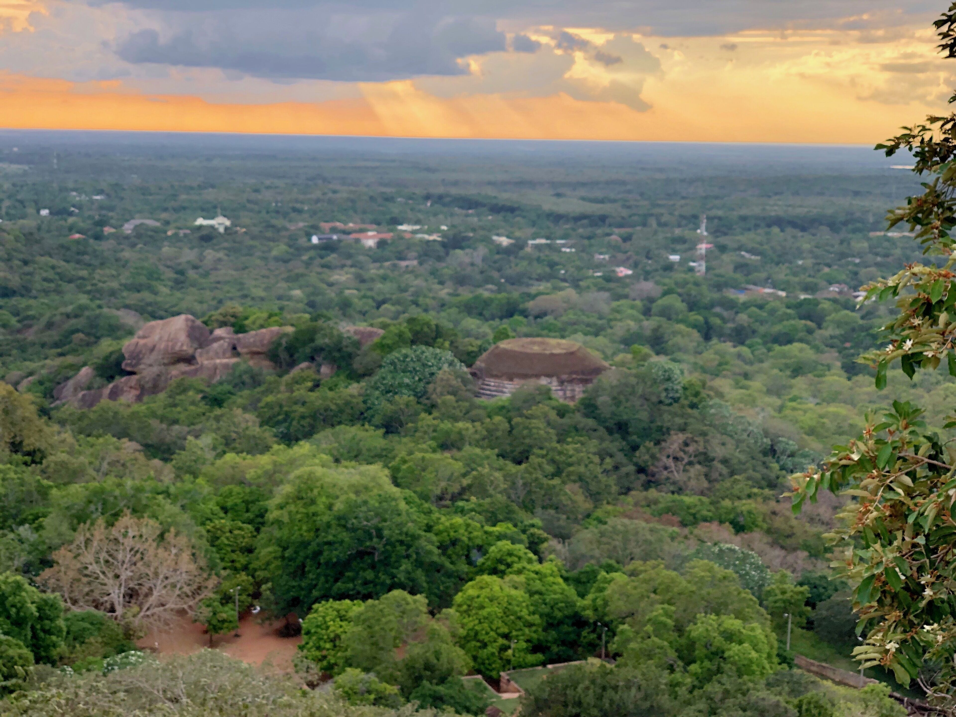 Taken from the stupa view 