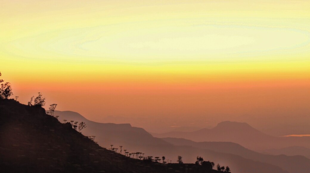 Sunrise from Kelburne Mountain View Cottages,