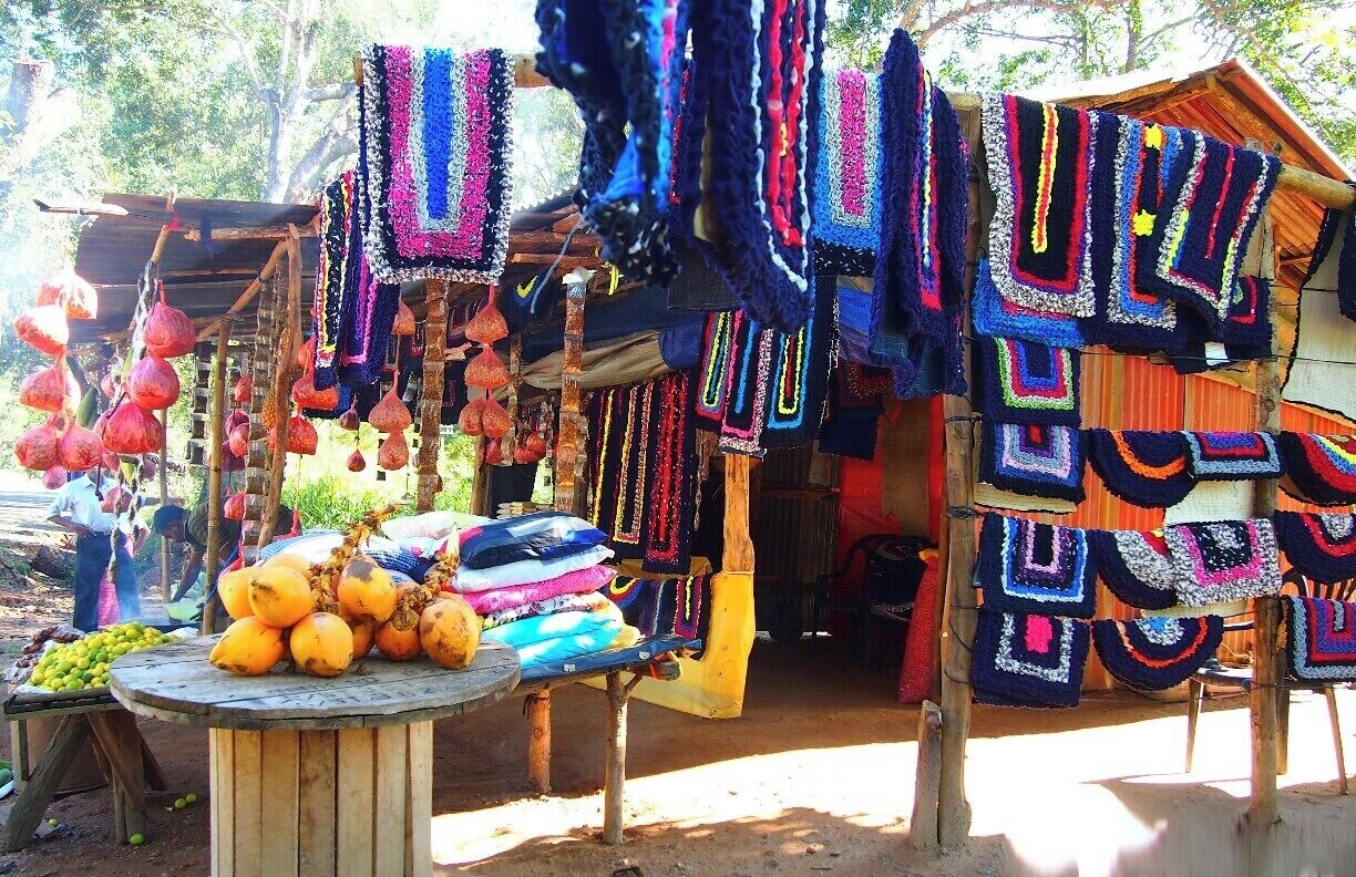 A traditional shop in a rural village of Sri Lanka. In country-side, people do lots of such small things in order to maintain their economy. Those people are very poor. And also they face lots of attacks from elephants.