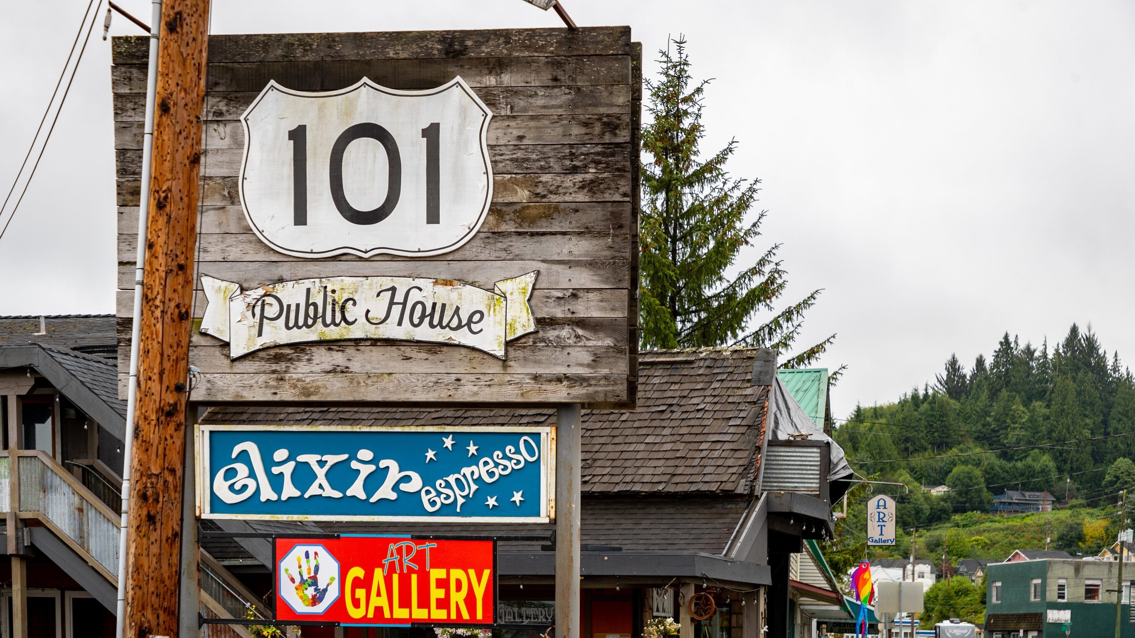 South Bend which includes signage