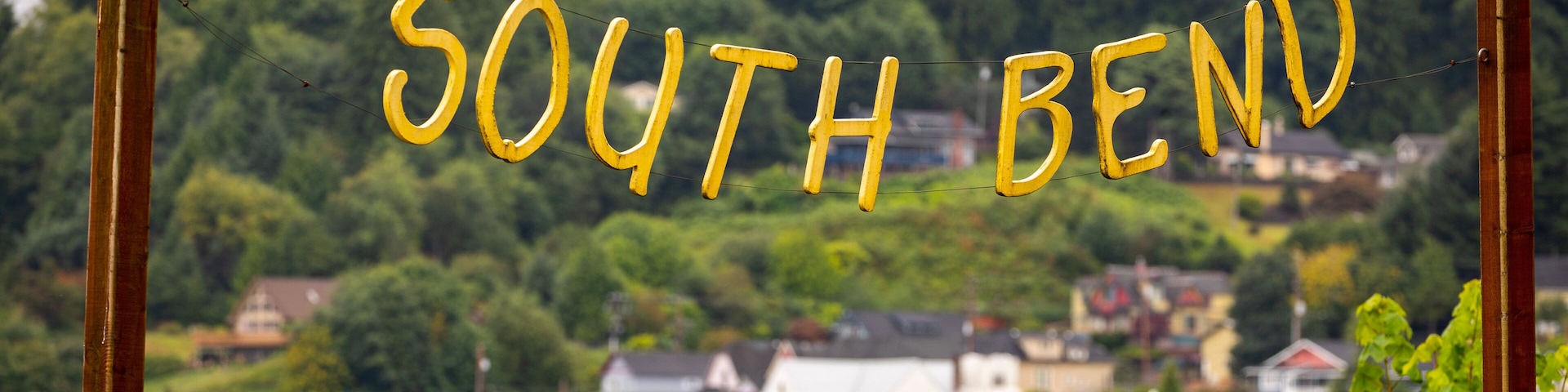 South Bend which includes signage