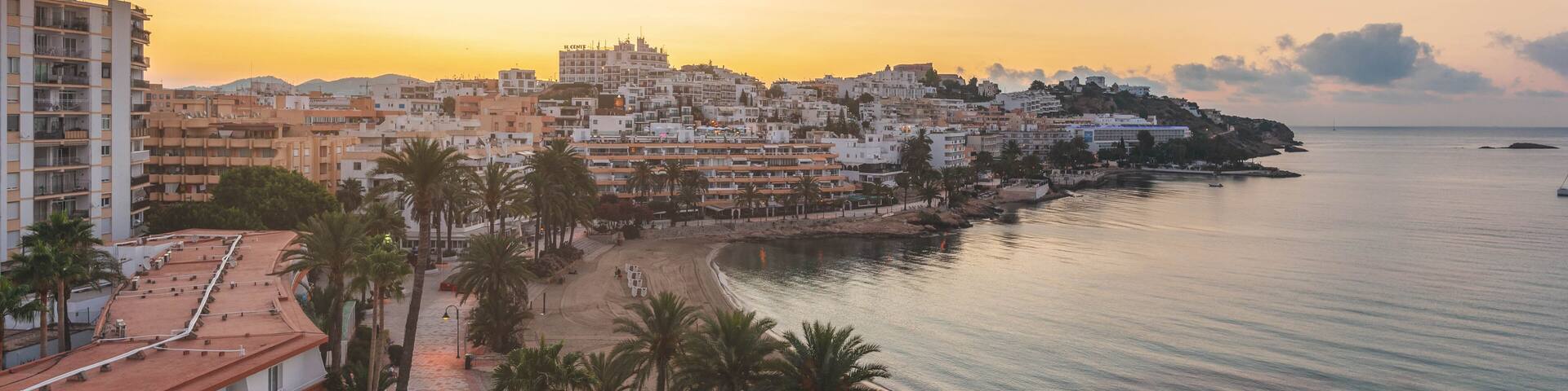 Panorama, Figueretas at Ibiza Town, Eivissa