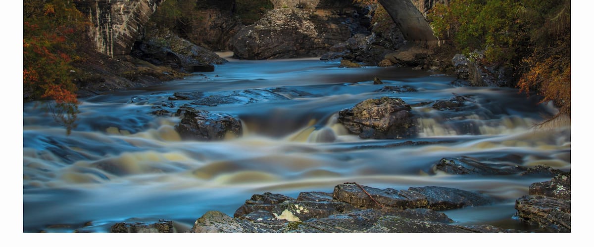 water under the bridge, a symbol for the week just past!