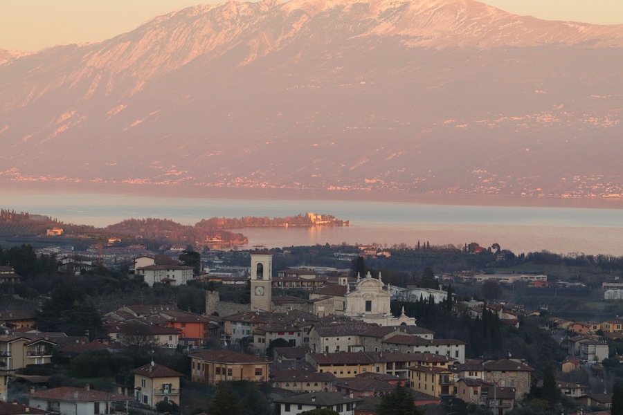veduta su polpenazze del garda
