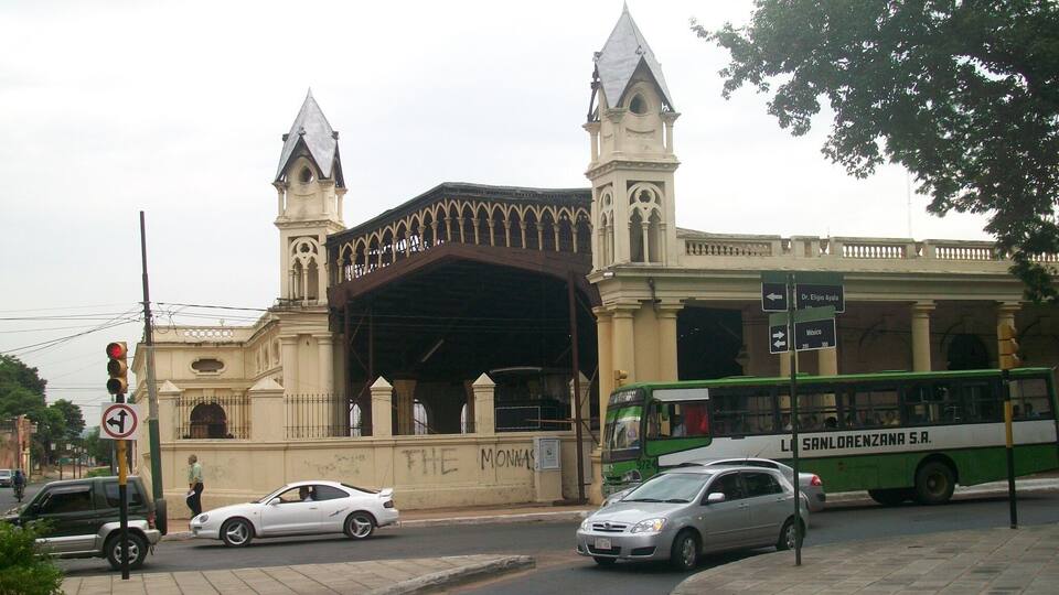 Now a museum, this is the station where a train wagon in southamerica ever did its first trip. It was from Asuncion to Trinidad in 1861.