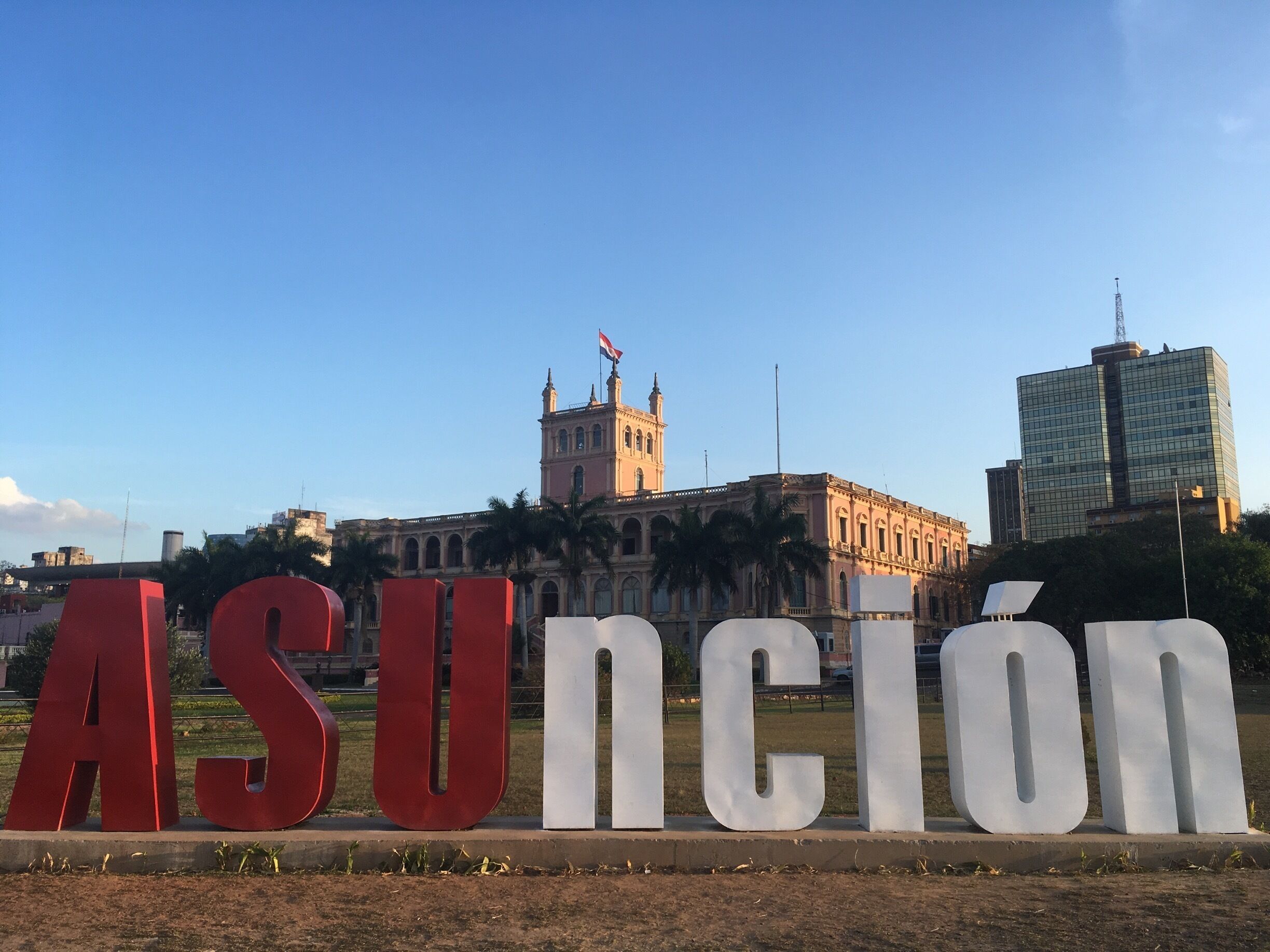 The sign of Asunción 