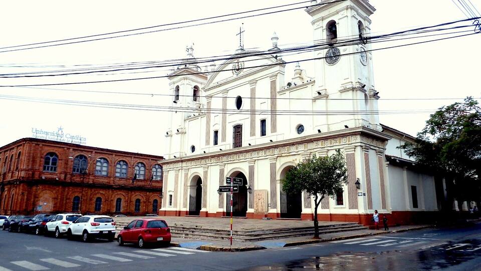 The Metropolitan Cathedral of Our Lady of the Assumption,It is located in the neighborhood Cathedral, in the historic center of the capital of Paraguay.#InStone