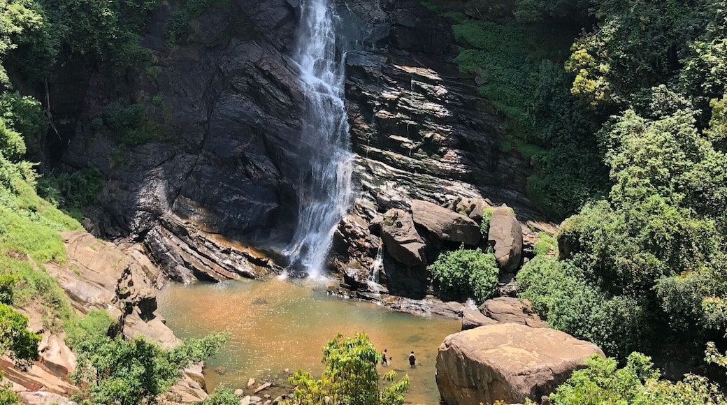 A short but steep hike to the viewing platform to look at Ramboda Falls. Only .50c entry fee.
