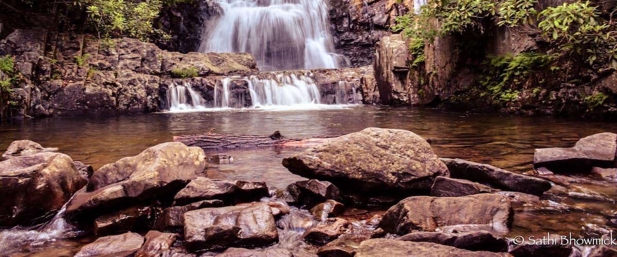 This accessible and beautiful falls trail is a must-do for hikers in the area or passing through. Amble through the trees of Hickory Run State Park and enjoy the view of Hawk Falls.
Hawk Falls is located in Hickory Run State Park, Pennsylvania in the Poconos Mountains. The 0.7 out-and-back trail is mostly downhill, with some slippery sections so wear adequate shoes and take caution when you approach the falls. A rock outcrop at the top of the falls makes for a great lookout point. #hawkfalls #hikingfun #hiking #hikingadventures #hickoryrunstatepark #waterfall #pennsylvania #explorer #goodearth #naturalbeauty #ignature #instadaily #exploremore #waterfalls #waterfallhikes #hikevibes #weekendhiking #travel #traveller #travelgirl #travelblogger #traveltheworld #travelbloggers #traveljournal #igwaterfalls #ig_newtag #usadiaries #hikeandshoot #naturegram #green #TakeAhike