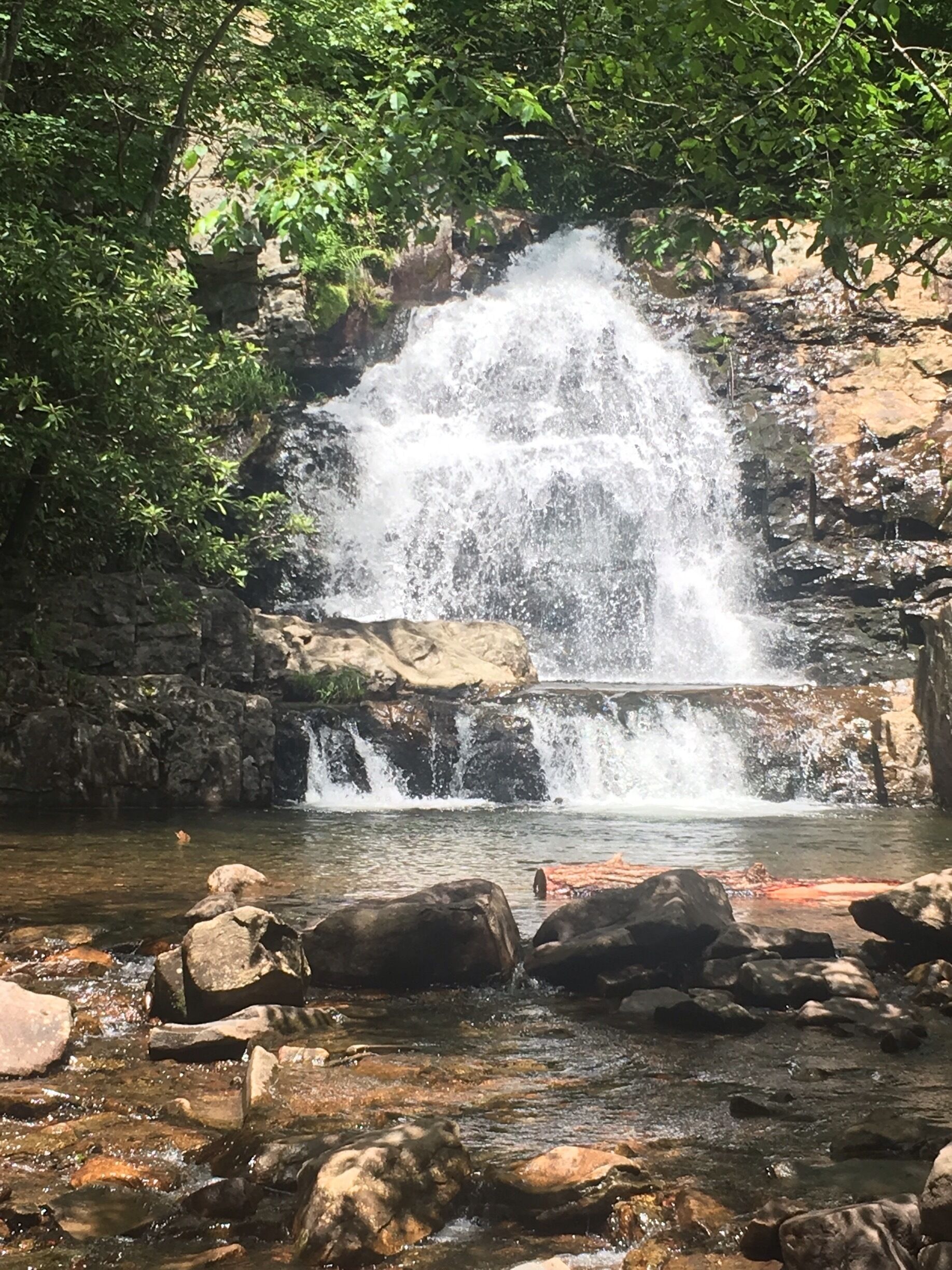 Hawk falls!  Easy trail and short distance but gorgeous falls!