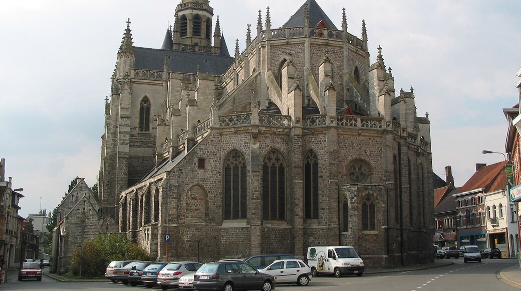 Wervik (Belgium), the St. Medardus' church (1380-1440).