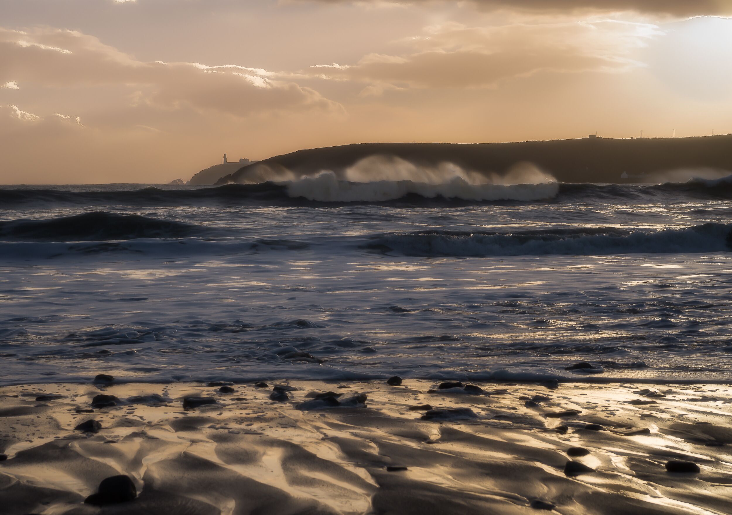 Galley head from red strand beach.