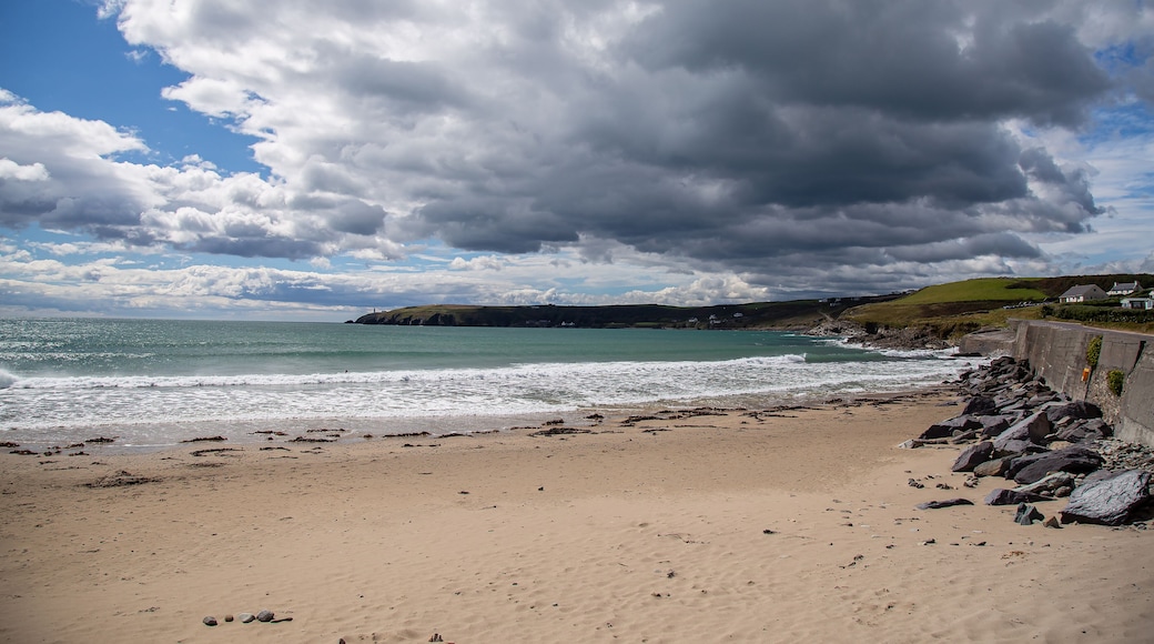 Scenic view of Red Strand Beach in Ardfield, County Cork, Ireland