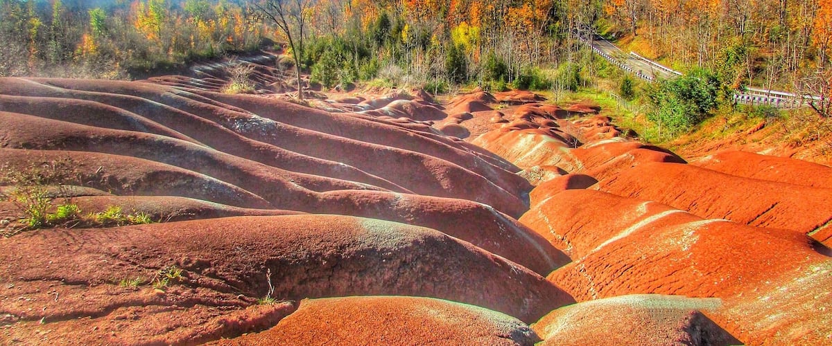 A stunning geological attraction outside Toronto during autumn
#GreatOutdoors