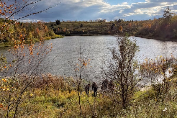 Autumn colours peaking