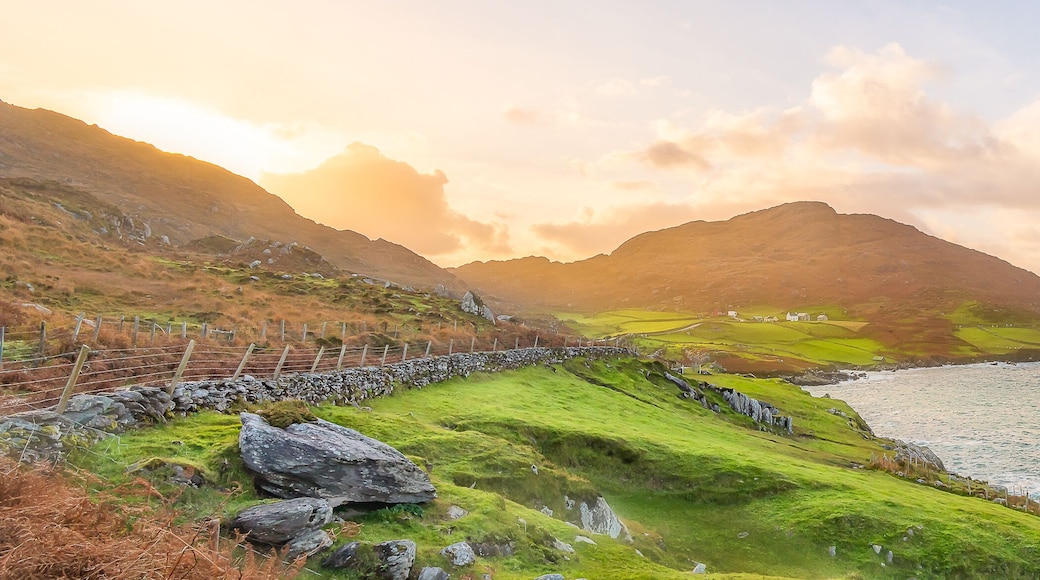 Sunset drive on the Bear Peninsula, West Cork