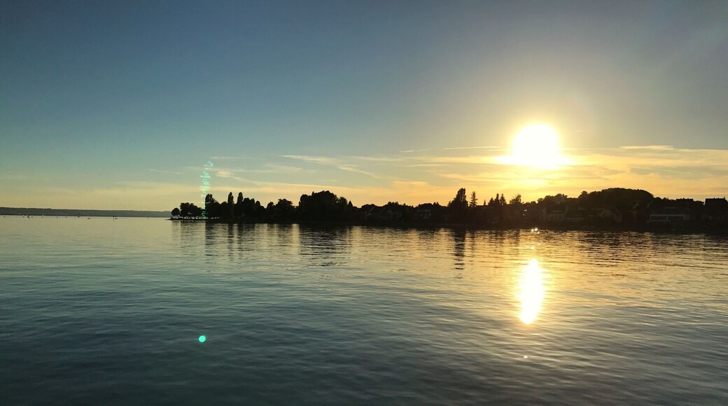 Sunset at Lake of Constance