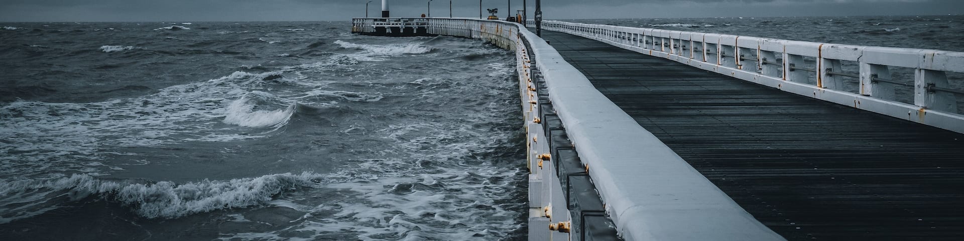 Nieuwpoort - Storm at sea