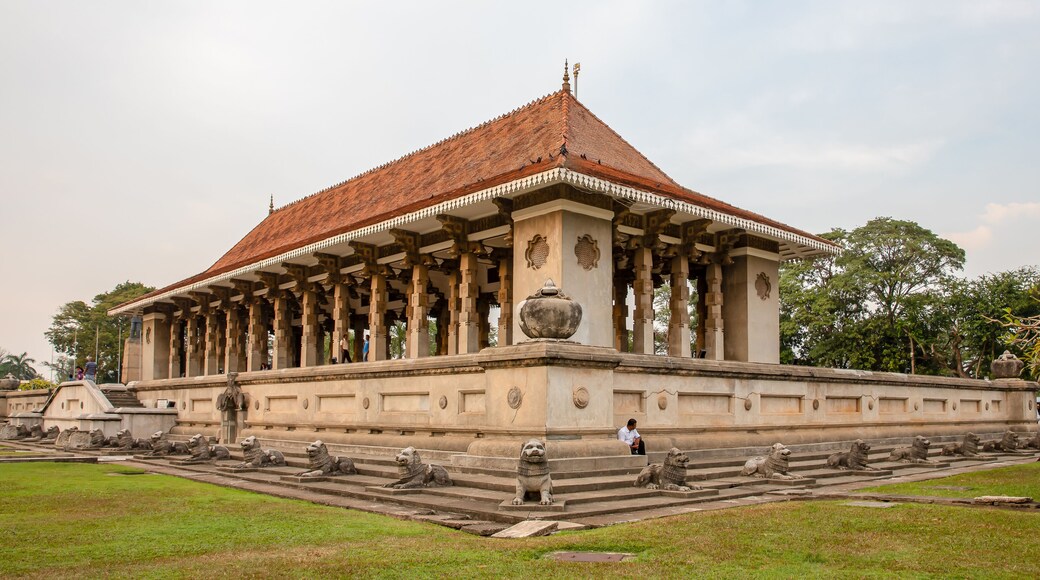 Independence Memorial or Commemoration Hall at Independence Square in the Cinnamon Gardens, Colombo, for commemoration of the independence from the British rule.