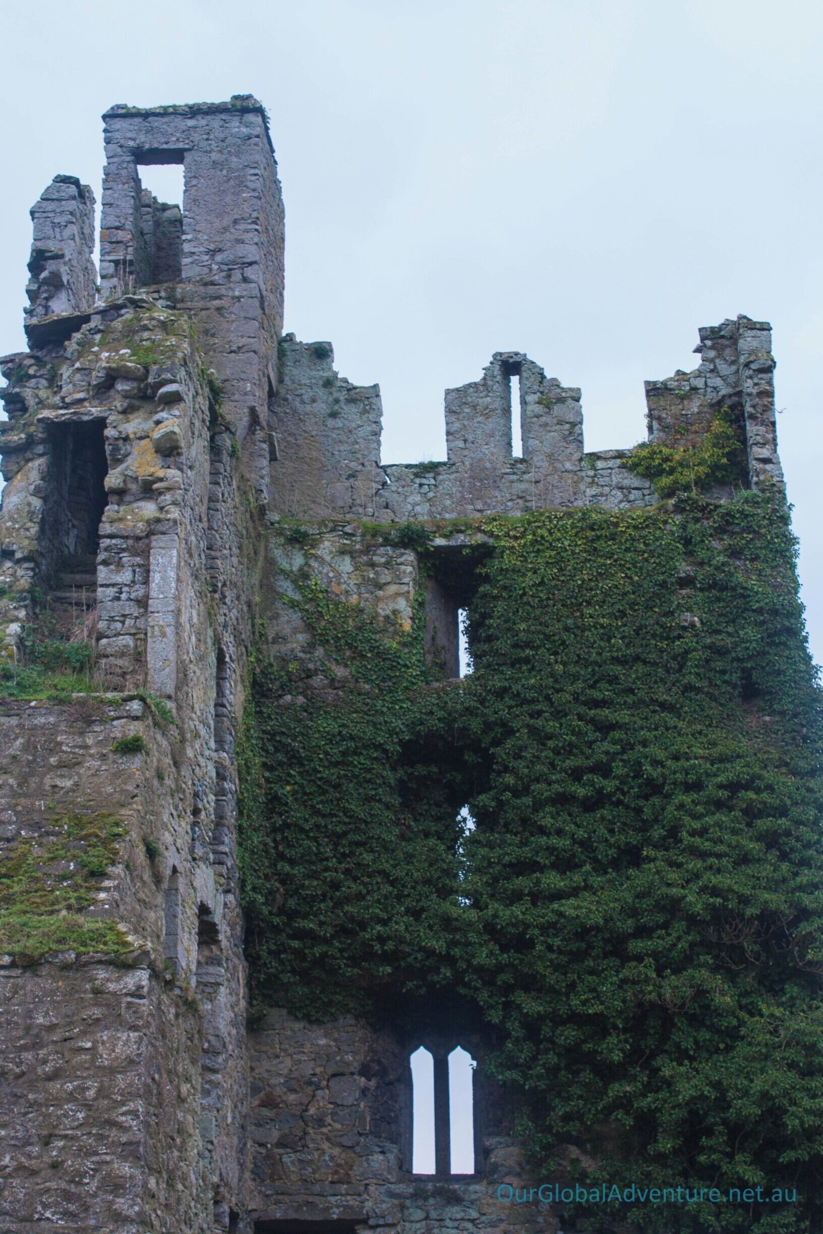 Kells Priory has the appearance more of a fortress than of a place of worship. 13 acres of 12th century ruins, perfect for exploring!