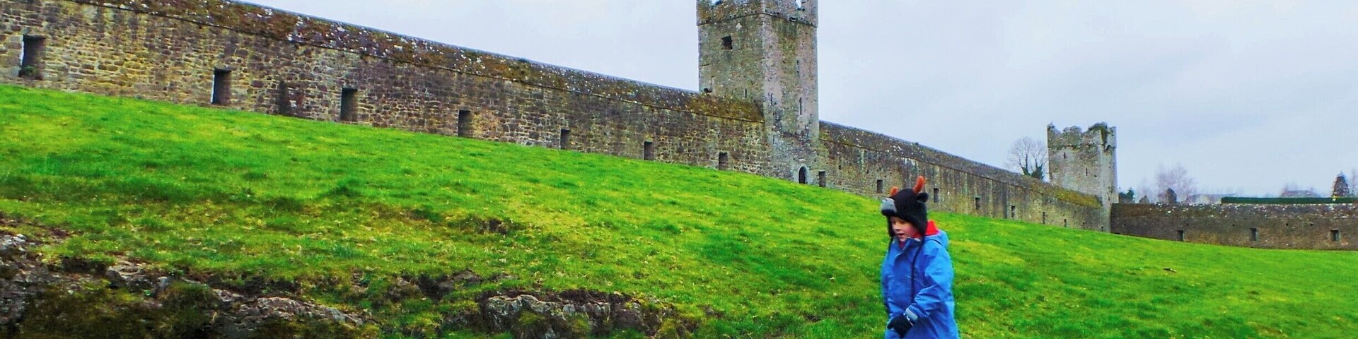 Kells Priory has the appearance more of a fortress than of a place of worship. 13 acres of 12th century ruins, perfect for exploring!