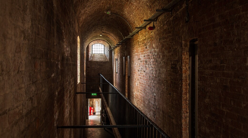 Spike Island featuring heritage elements and interior views
