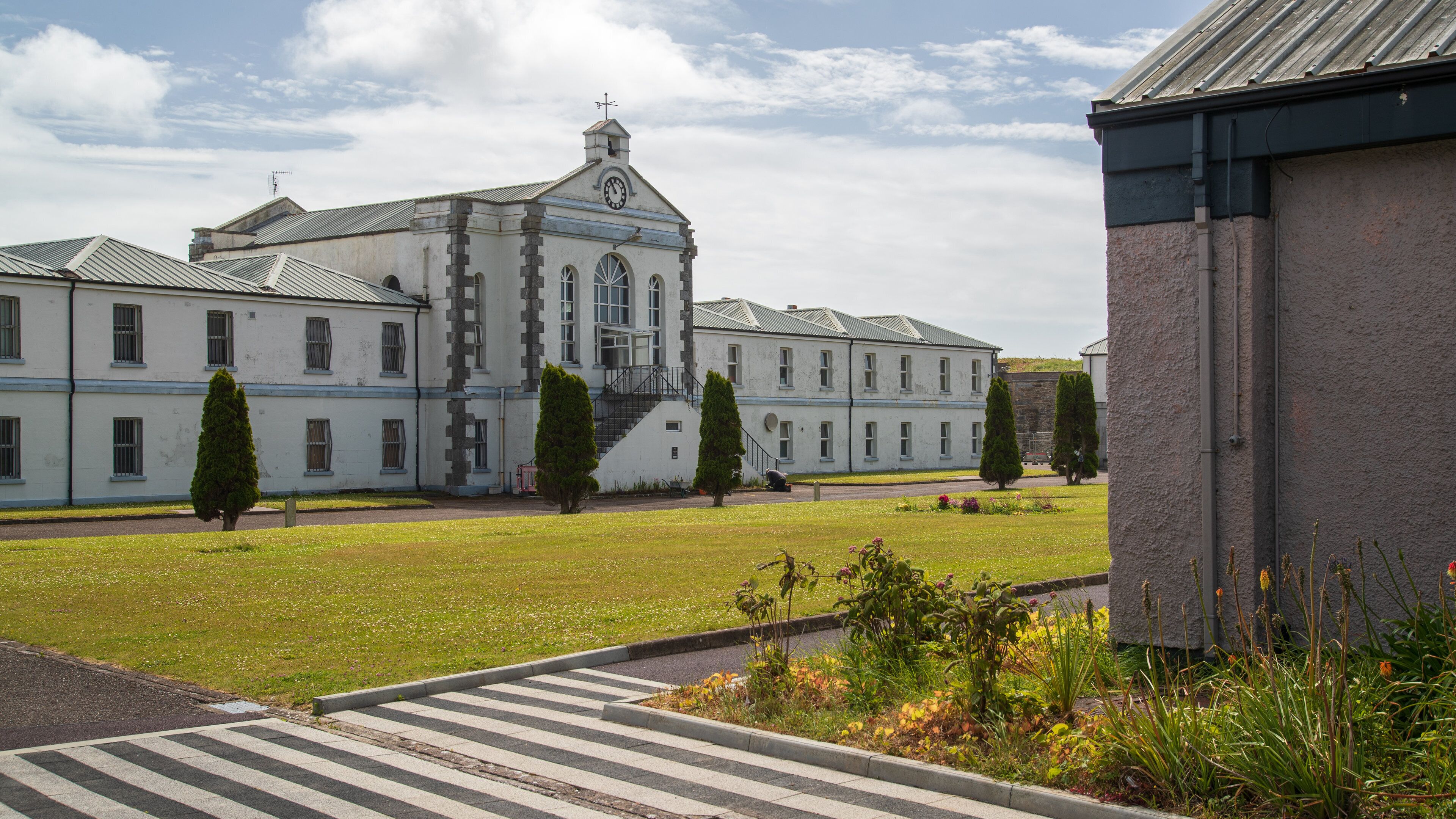 Spike Island showing heritage architecture