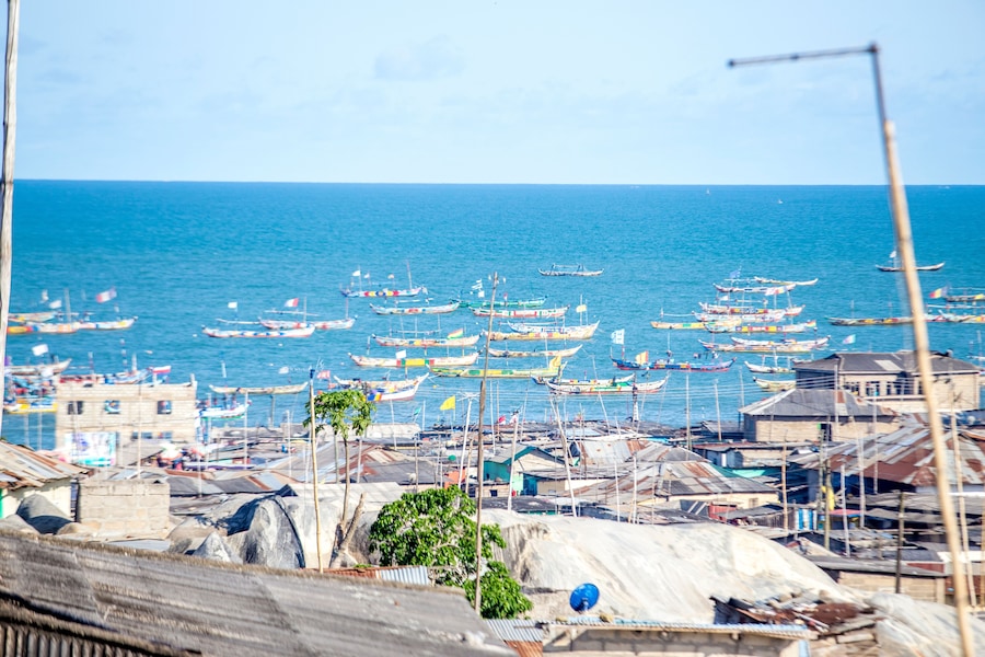 Winneba Beach view ghana