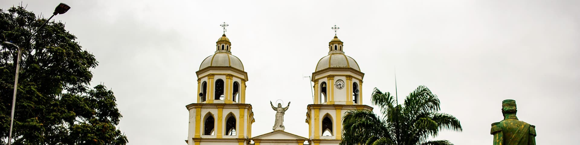 Cathedral in Chinacota, Norte de Santander, Colombia