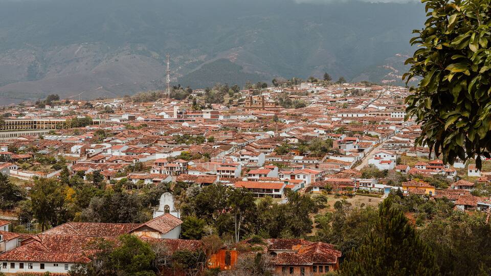 Zapatoca, Santander, Colombia, traditional colombian town