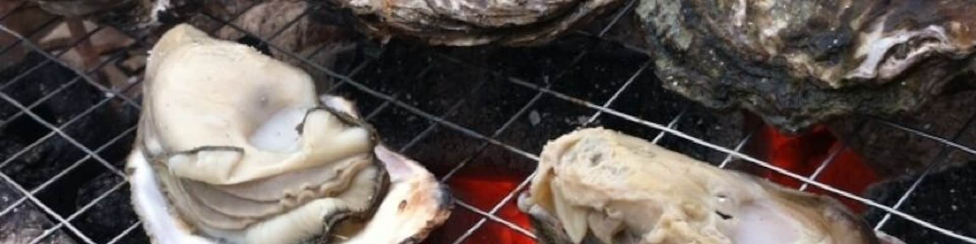 牡蠣焼き