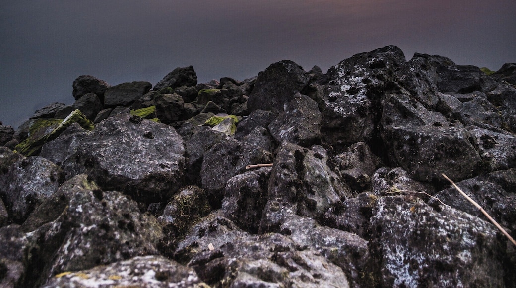 Sunset shot along the river the lek