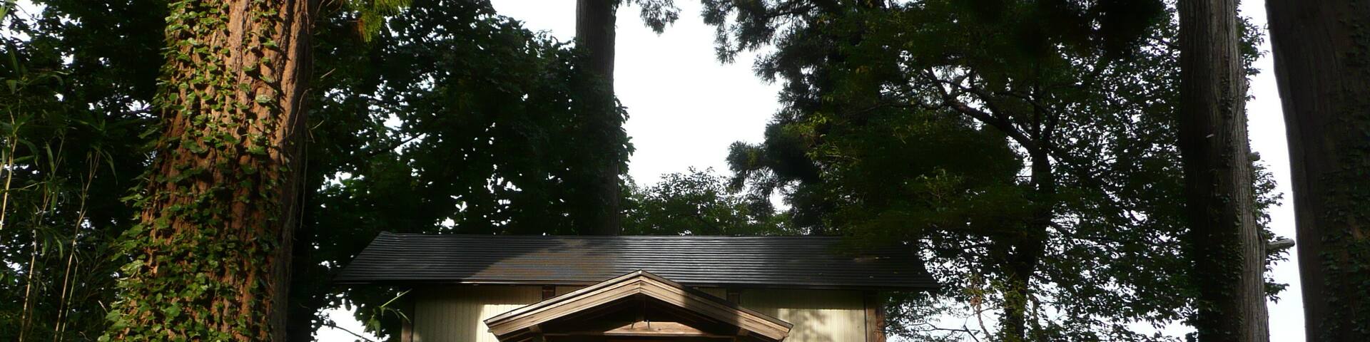 岩崎城の物見櫓跡