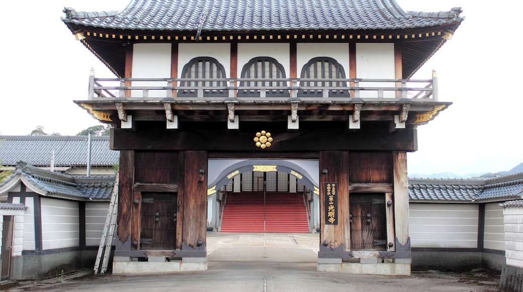 越前大野城 鳩門(現・光明寺山門)