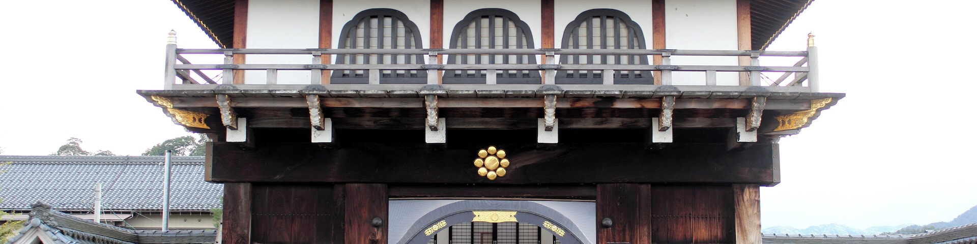 越前大野城 鳩門(現・光明寺山門)