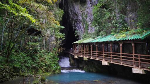 "Akiyoshido" in the famous Japanese limestone cave; Shutterstock ID 761568943; Purchase Order: -