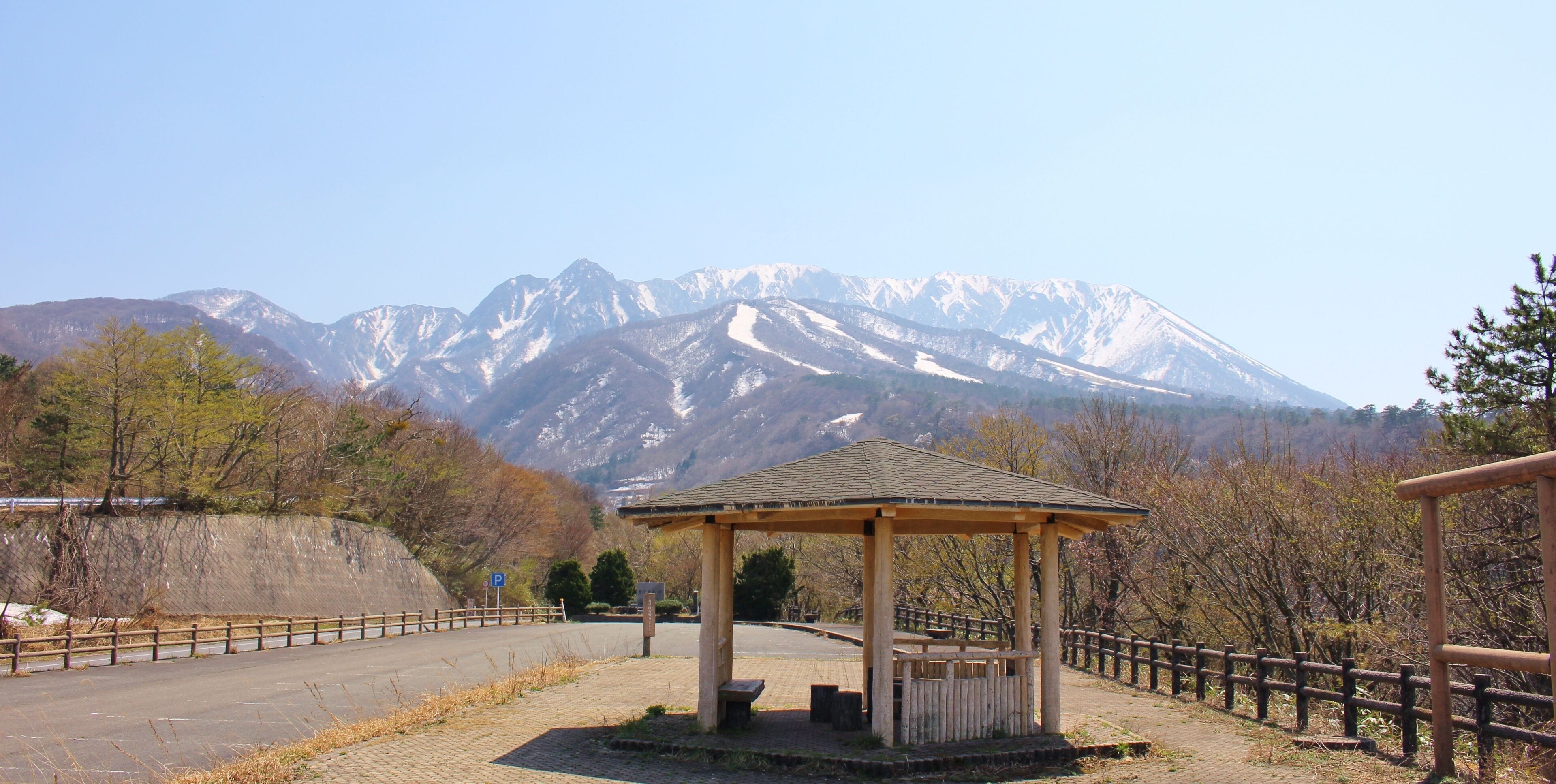 The North side of Daisen volcano.