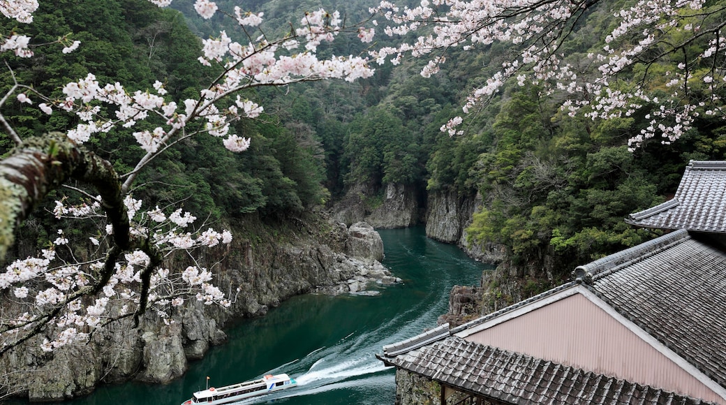 Shatorokyo Gorge in Spring, Japan,Nara Prefecture