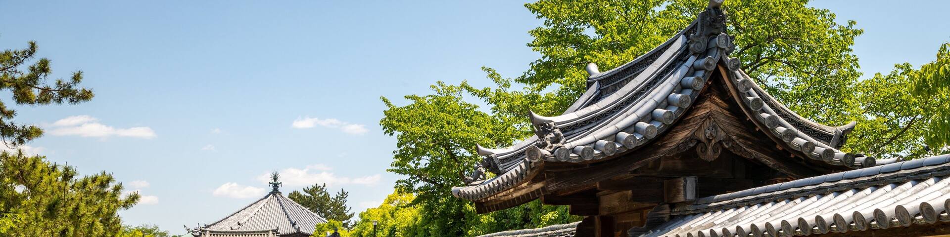 Ikaruga featuring heritage elements and street scenes