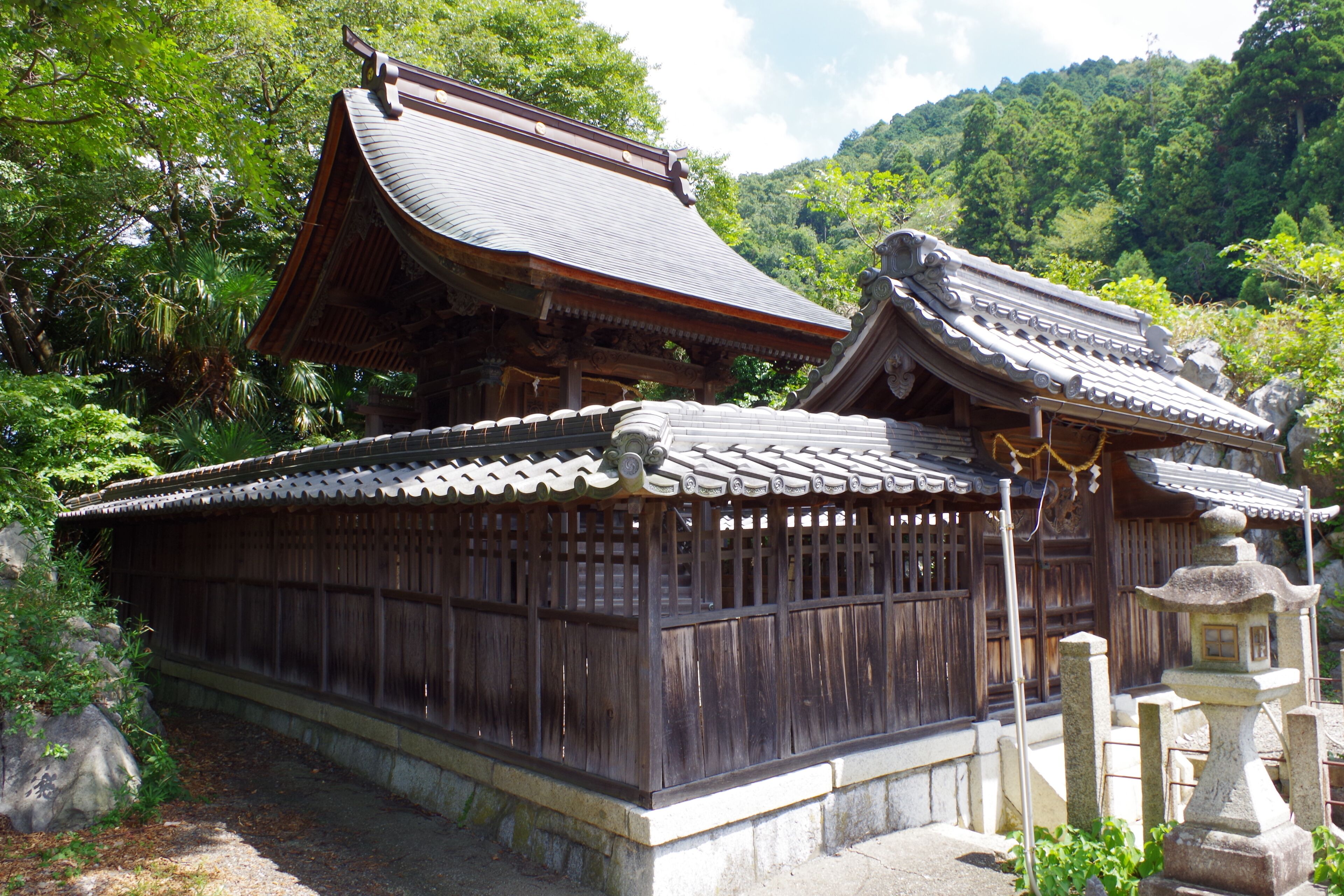 米原市醒井 加茂神社 2012.8.26
