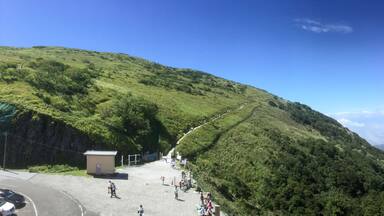 Lush landscape of Mount Ibuki