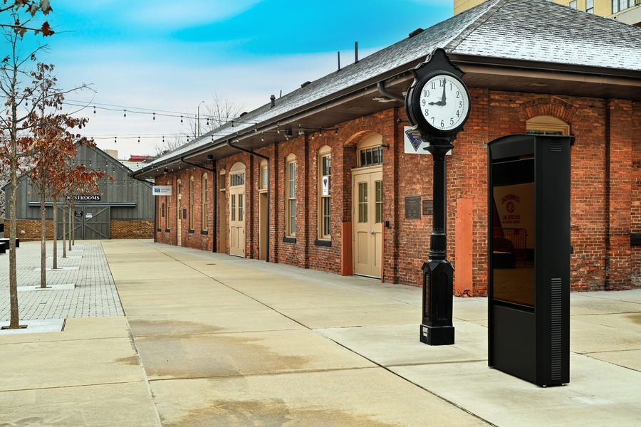 Old train station on the Rail Trail Morgantown