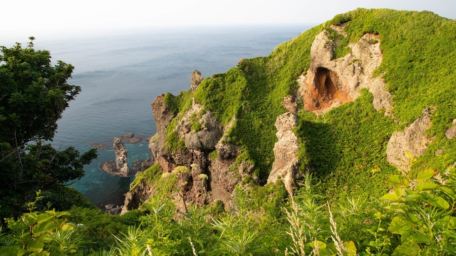 Shakotan featuring general coastal views and rocky coastline