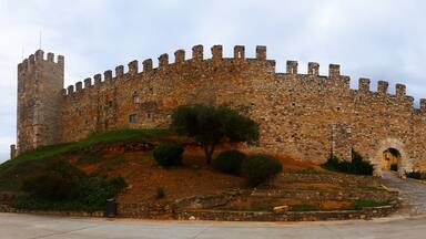 Stone walls of Monblanc