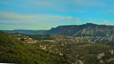Priorat, des del Coll de la Creueta