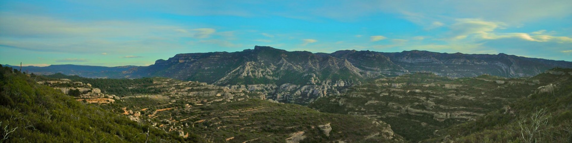 Priorat, des del Coll de la Creueta