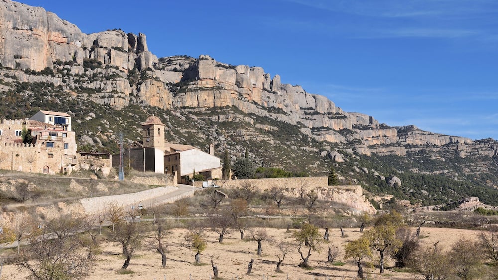 Village of La Morera de Montsant, El Priorat, Tarragona province, Catalonia, Spain