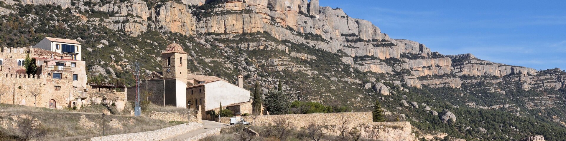 Village of La Morera de Montsant, El Priorat, Tarragona province, Catalonia, Spain